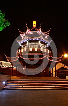 Chinese old gloriette