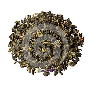 Chinese Oolong TIEGUANYIN with the aroma of plum and rose with notes of lilac.