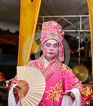 Chinese Opera, Actors in Performance