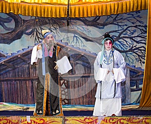 Chinese Opera, Actors in Performance