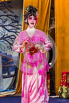 Chinese Opera, Actors in Performance