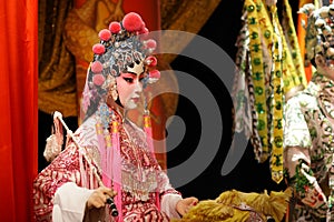 Chinese opera dummy