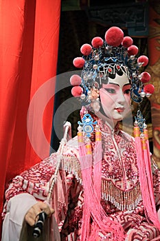 Chinese opera dummy