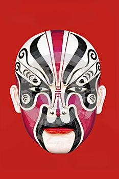 Chinese opera mask