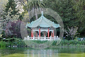 Chinese Pagoda at the Golden Gate Pavilion