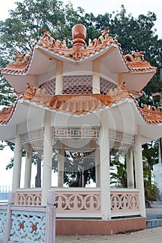 Chinese Pagoda at Panama Canal