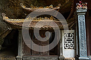 Chinese Pagodas in the cave