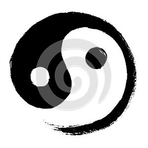 Chinese painting yin yang Great ultimate balanc