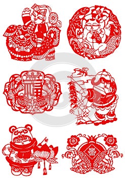 Chinese Paper-cut for Happiness