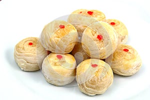 Chinese Pastry-Mung Bean with Egg Yolk