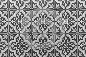 Chinese pattern floor tiles texture and seamless background