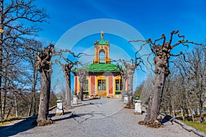 The Chinese Pavilion at the Drottningholm Palace in Sweden