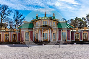 The Chinese Pavilion at the Drottningholm Palace in Sweden