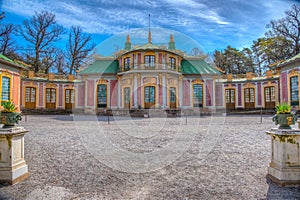 The Chinese Pavilion at the Drottningholm Palace in Sweden