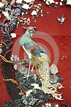 Chinese peapock Pattern photo