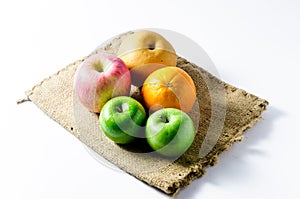 Chinese pear,apple ,orange