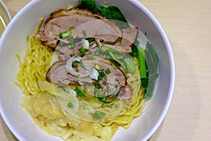Chinese Peking Duck noodle