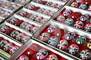 Chinese Peking opera masks