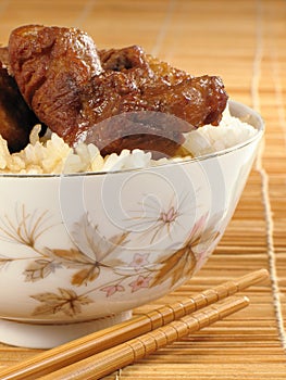 Chinese Pork with Rice