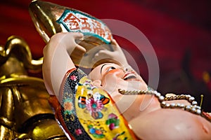 Chinese prosperity god photo