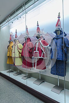 Chinese qing dynasty soldiers armor