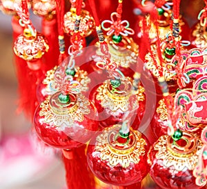 Chinese red lanterns