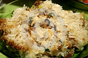 Chinese rich glutinous rice photo