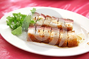 Chinese roast pork