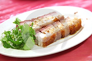 Chinese roast pork