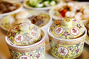 Chinese royal tableware