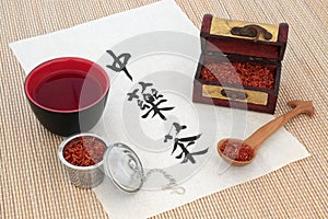 Chinese Safflower Herb Tea