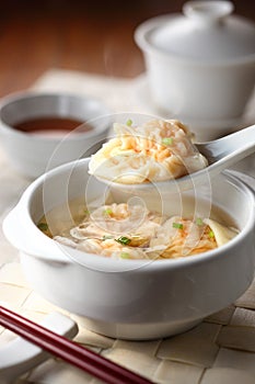 Chinese Shrimp Sup Dumpling