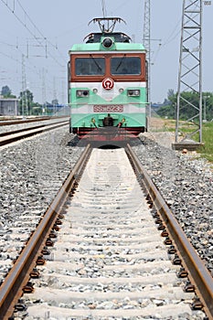 Chinese ss3b electric train