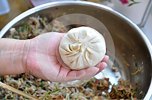 Chinese steamed buns