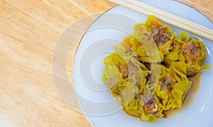 Chinese Steamed Dumpling