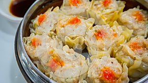 Chinese steamed dumpling