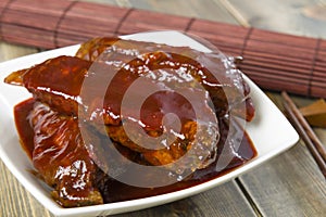 Chinese Sticky Pork Spare Ribs