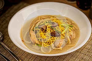Chinese stir fried noodle