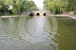 Chinese stone arch bridge