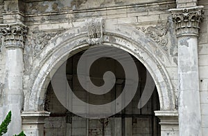 Chinese stone gate