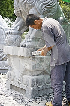 Chinese Stone Sculpturing