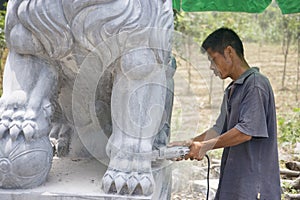 Chinese Stone Sculpturing