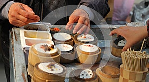 Chinese street food vendor
