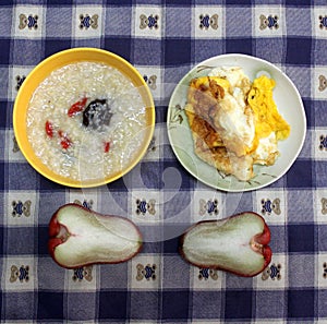 A Chinese student's breakfast