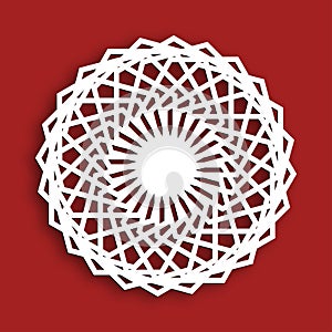 A Chinese Style Abstract Nest Pattern