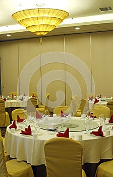 Chinese-style banquet hall