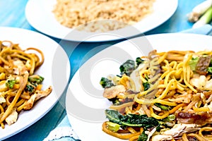 Chinese Style Chicken Chow Mein Meal