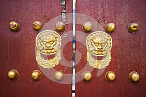 Chinese-style door handles