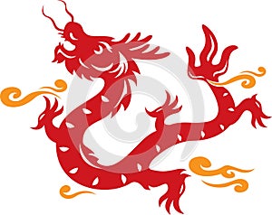 Chinese Style Dragon illustration