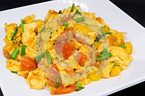 Chinese style omelette